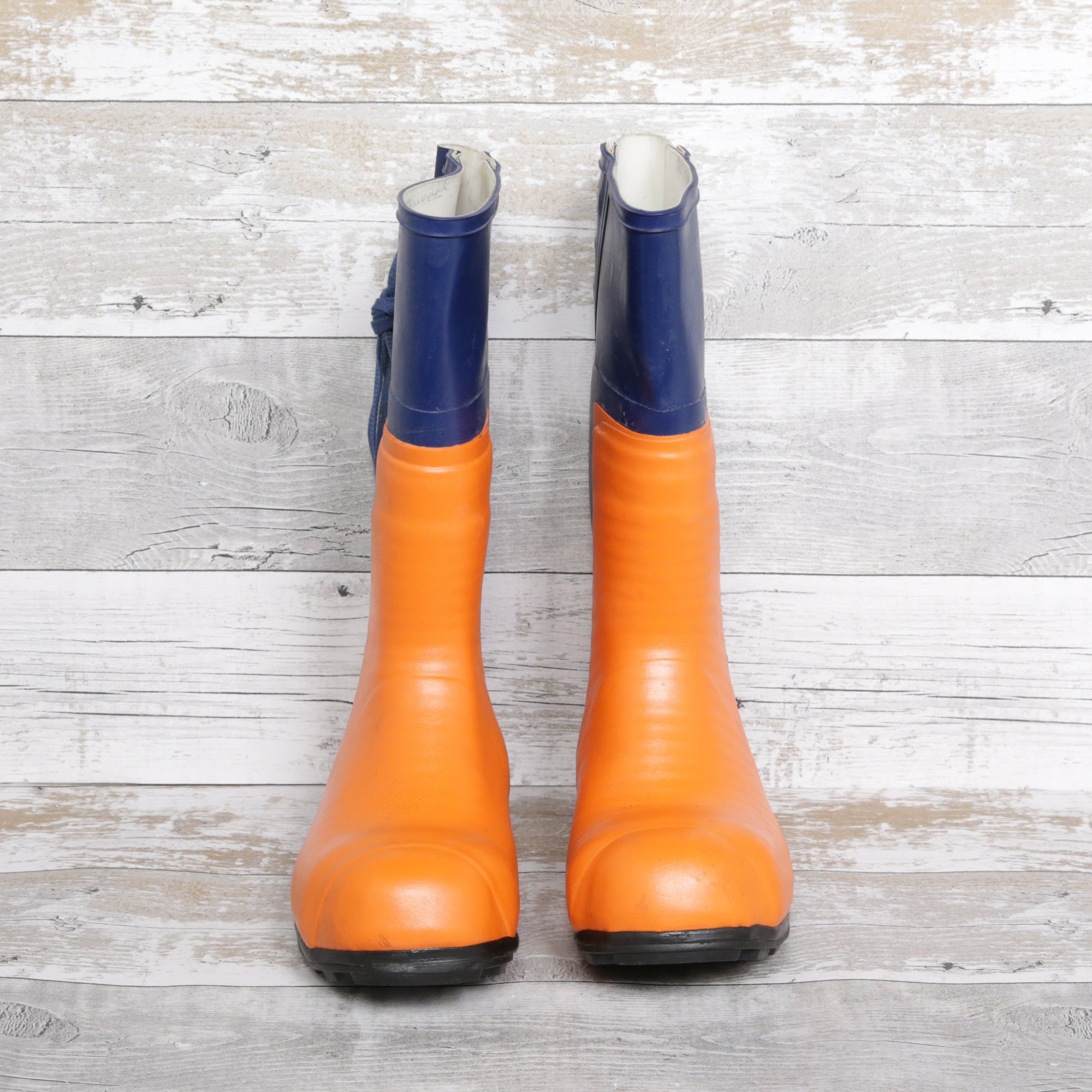 De-Branded Steel Toe Cap Chainsaw Class 3 Wellington Boots UK7