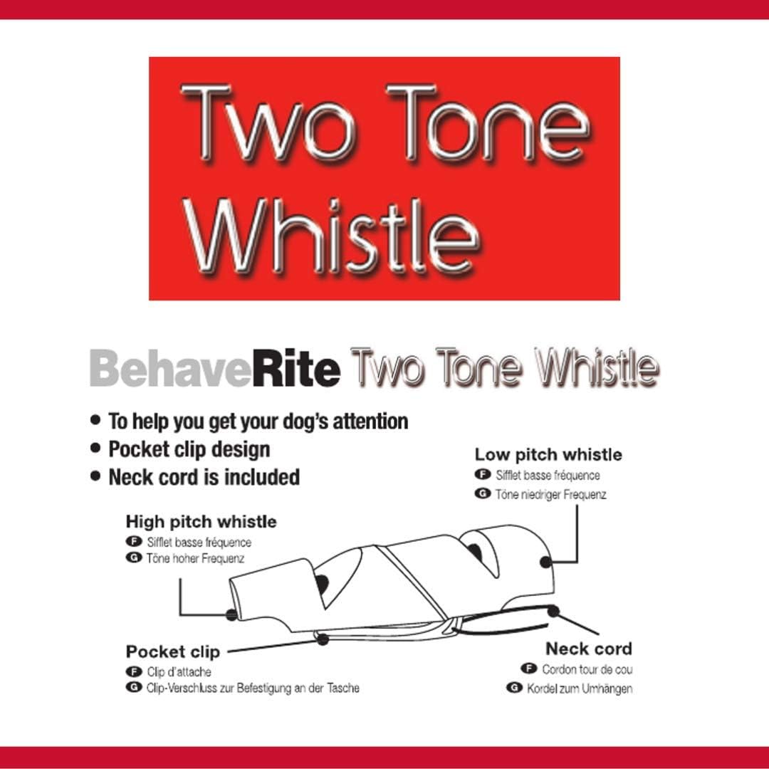 Mikki Behave Rite Two Tone Whistle