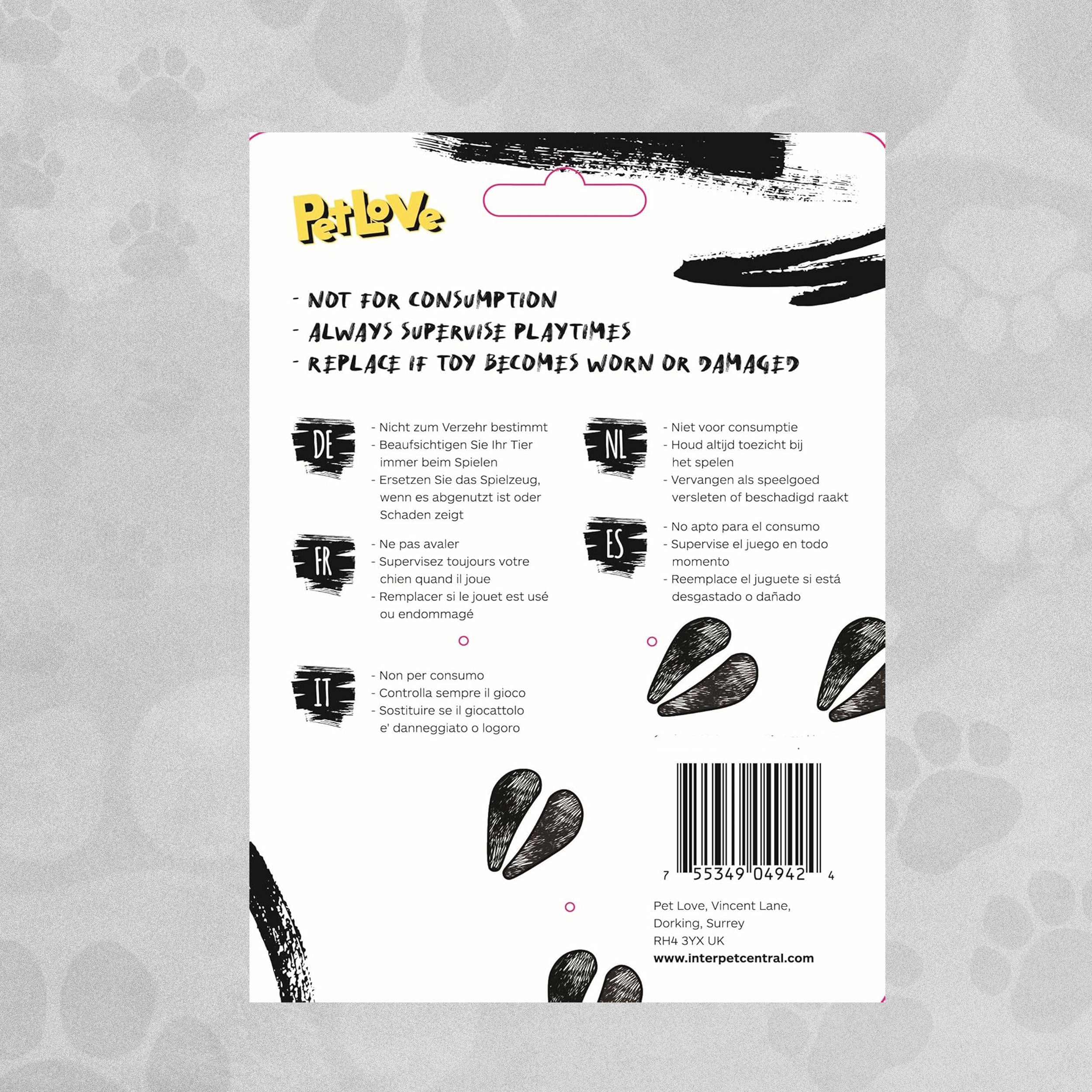 Barn Buddies Tail Plush Toy - Cow