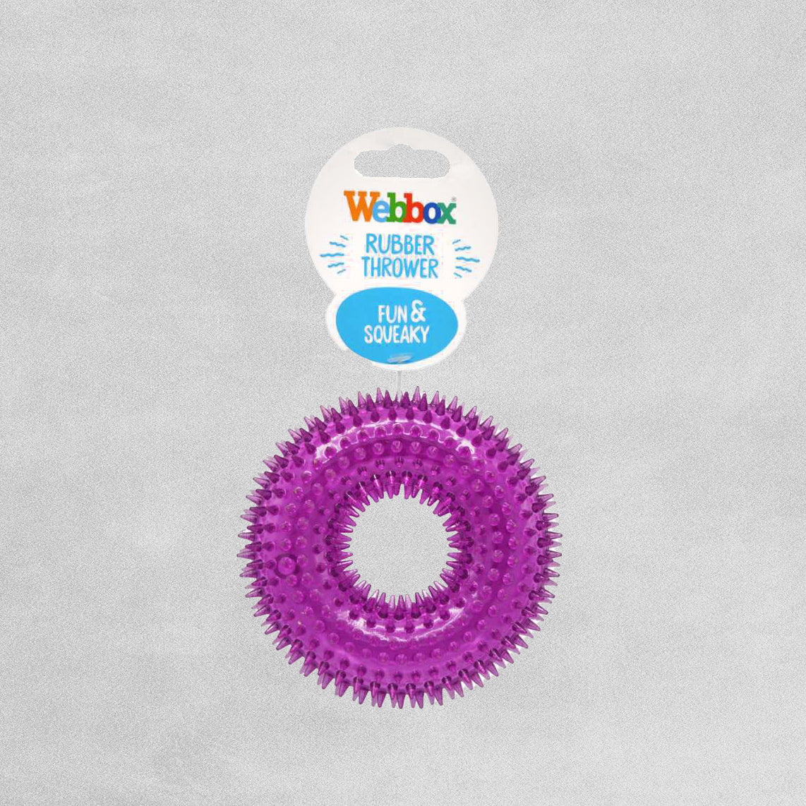 Webbox Rubber Thrower - Various Designs Available