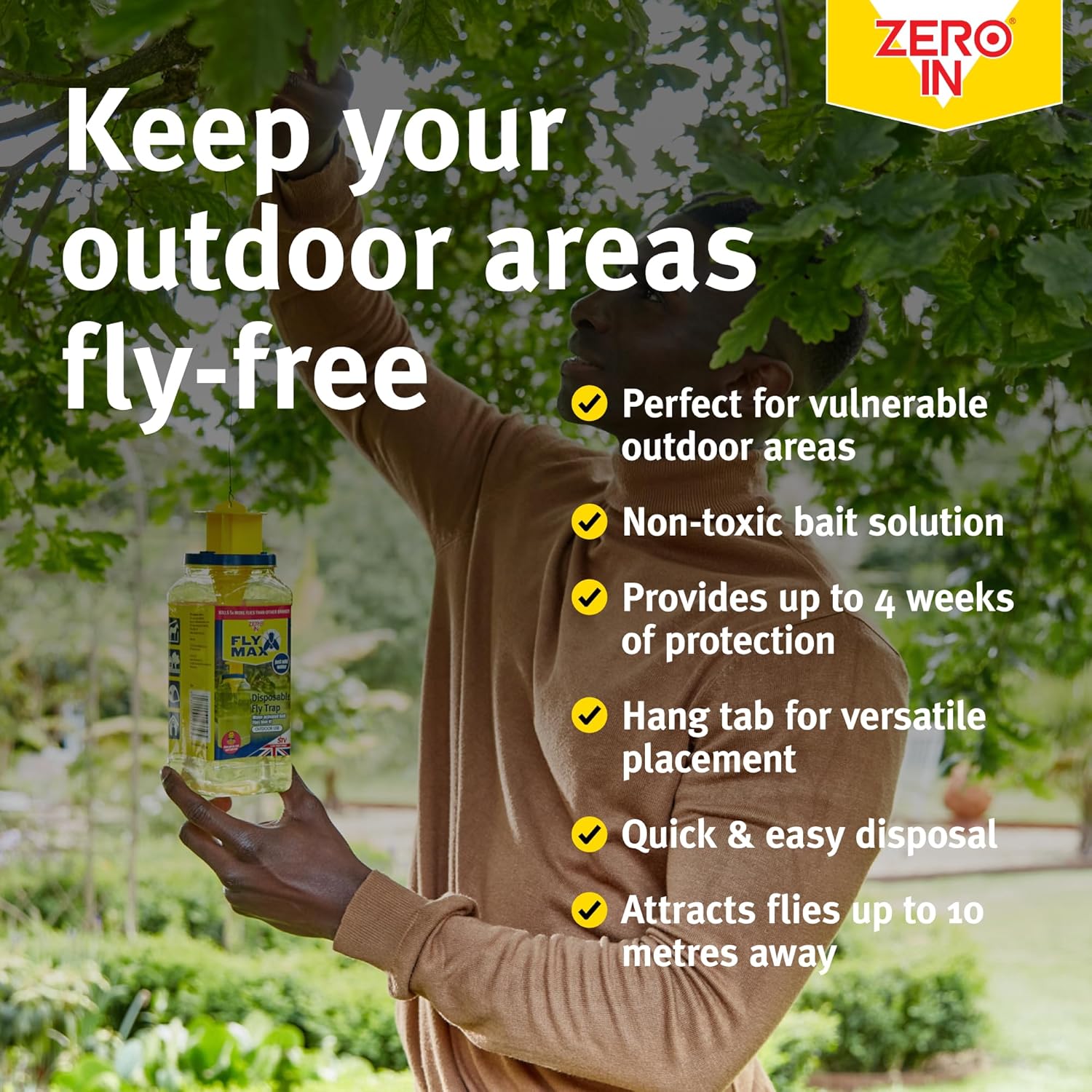 Zero In Disposable Fly Trap