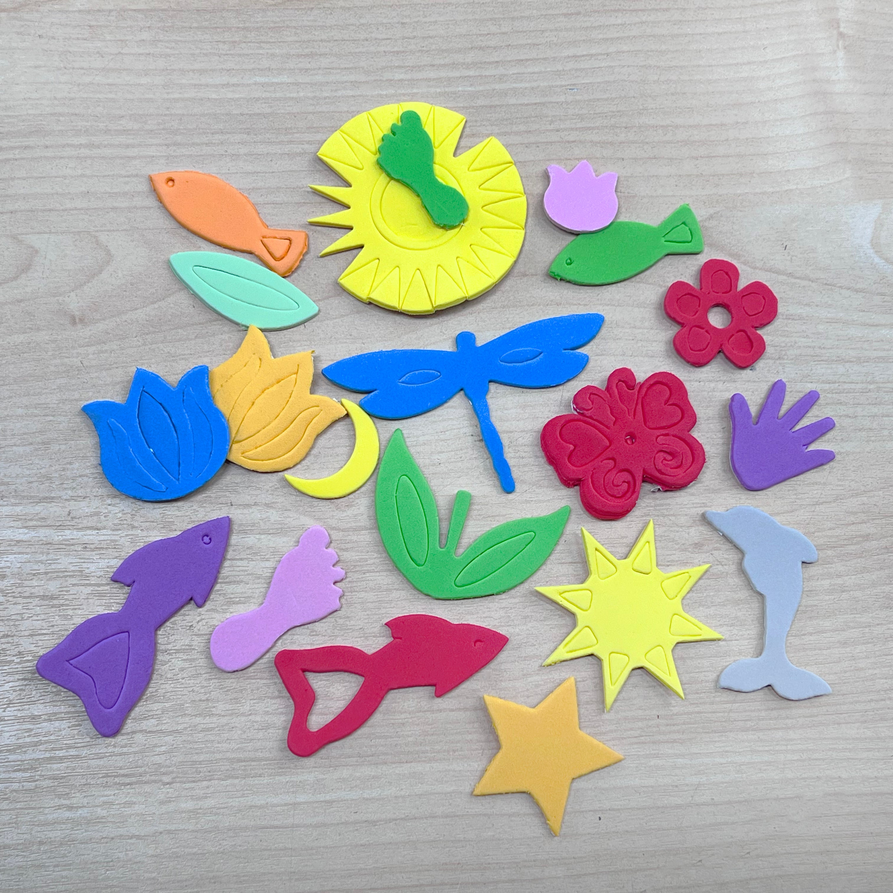 Self Adhesive Funky Foam Pictures