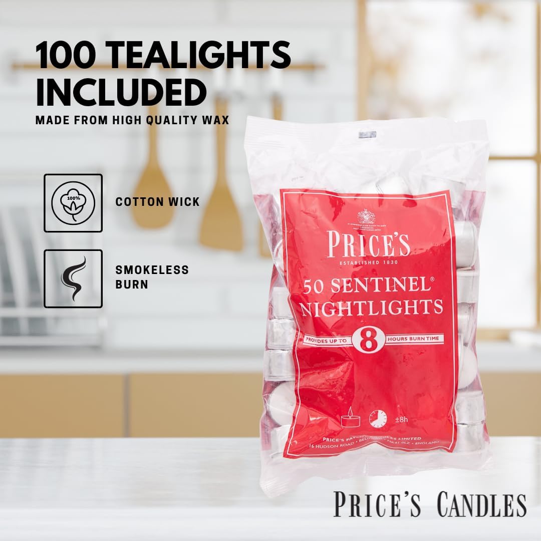 Prices Sentinel Nightlight Candles - 50pcs