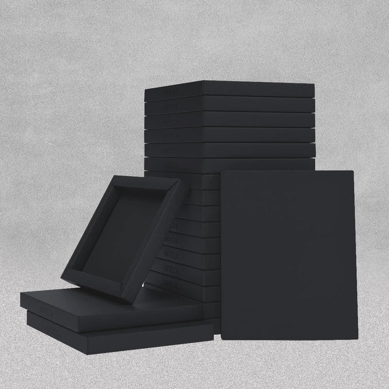 Arteza DIY Frame Sketch Pad Black 20 Sheets 17.8 x 21.8cm
