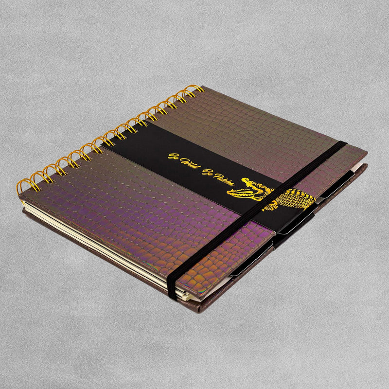 Pukka A5 Project & Notebook - 'Be Wild'