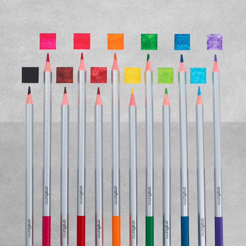 Craftamo Water Colour Pencils - 24 pack