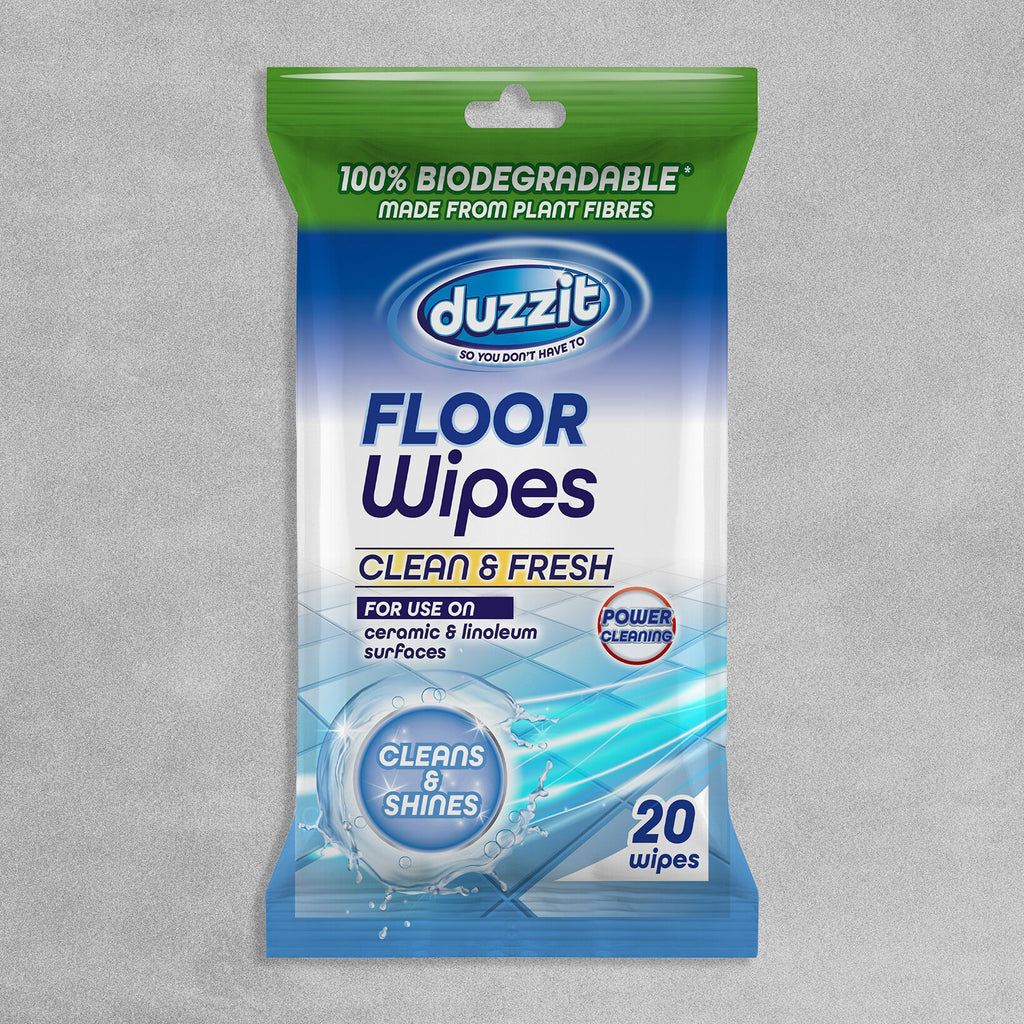 Duzzit Floor Wipes 'Clean & Fresh' Pack of 20