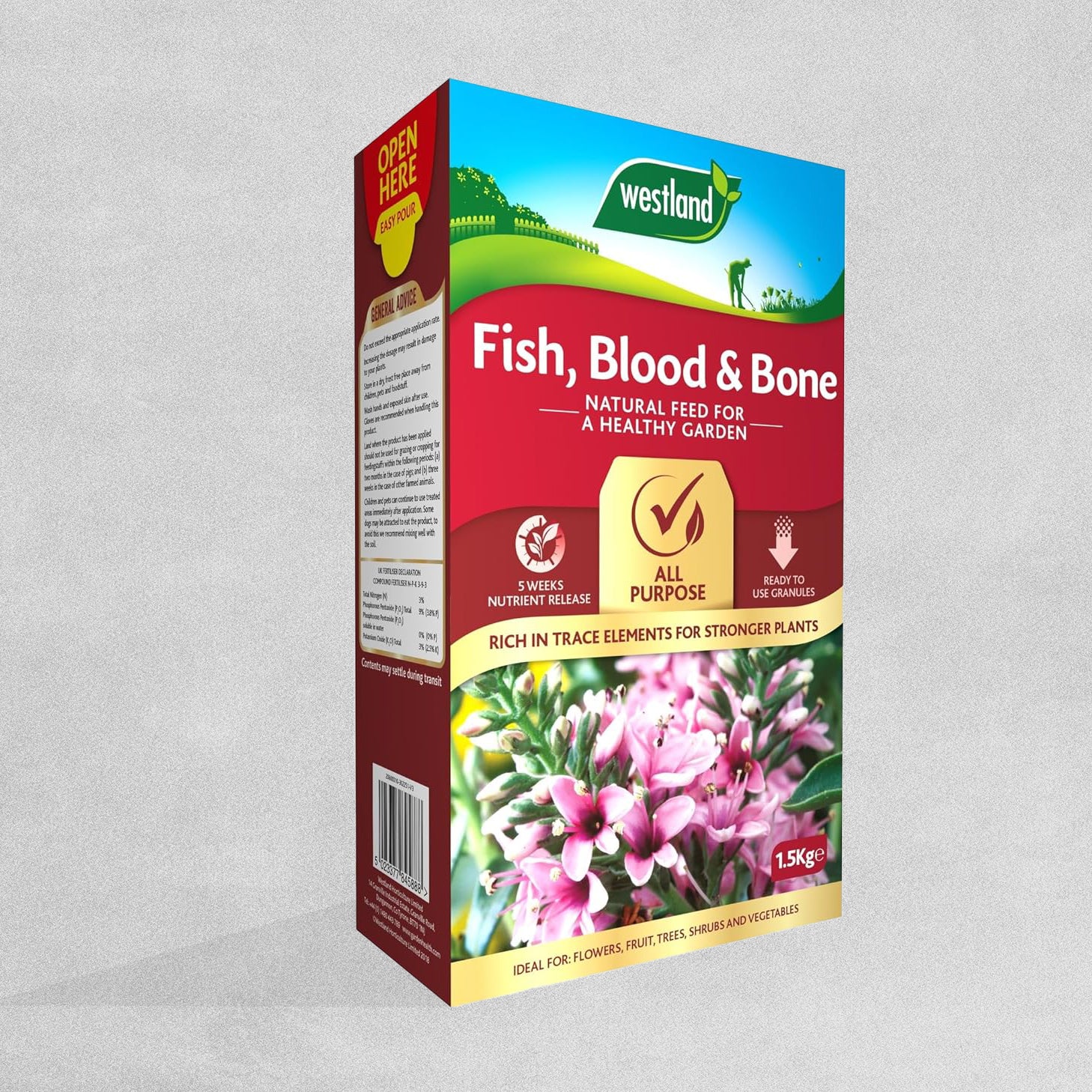 Westland Fish, Blood and Bone - 1.5kg