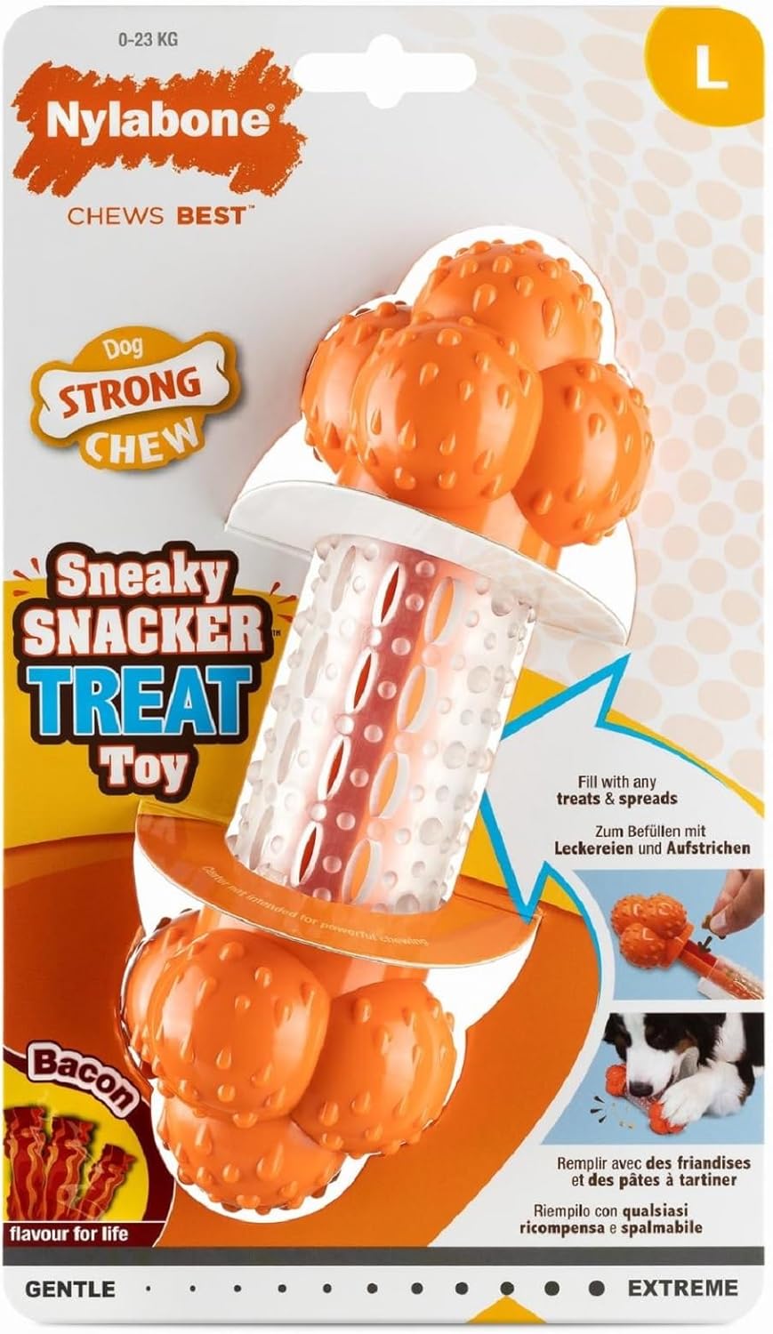 Nylabone Sneaky Snacker Treat Toy Chew - Large (up to 23kg)