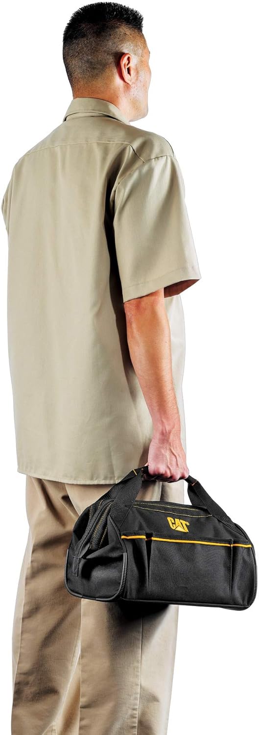 Caterpillar - 13" Wide Mouth Tool Bag