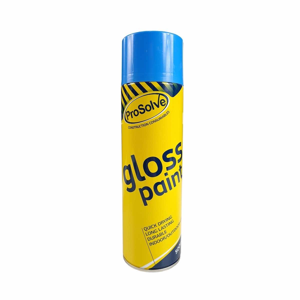 ProSolve Gloss Spray Paint Blue - 500ml