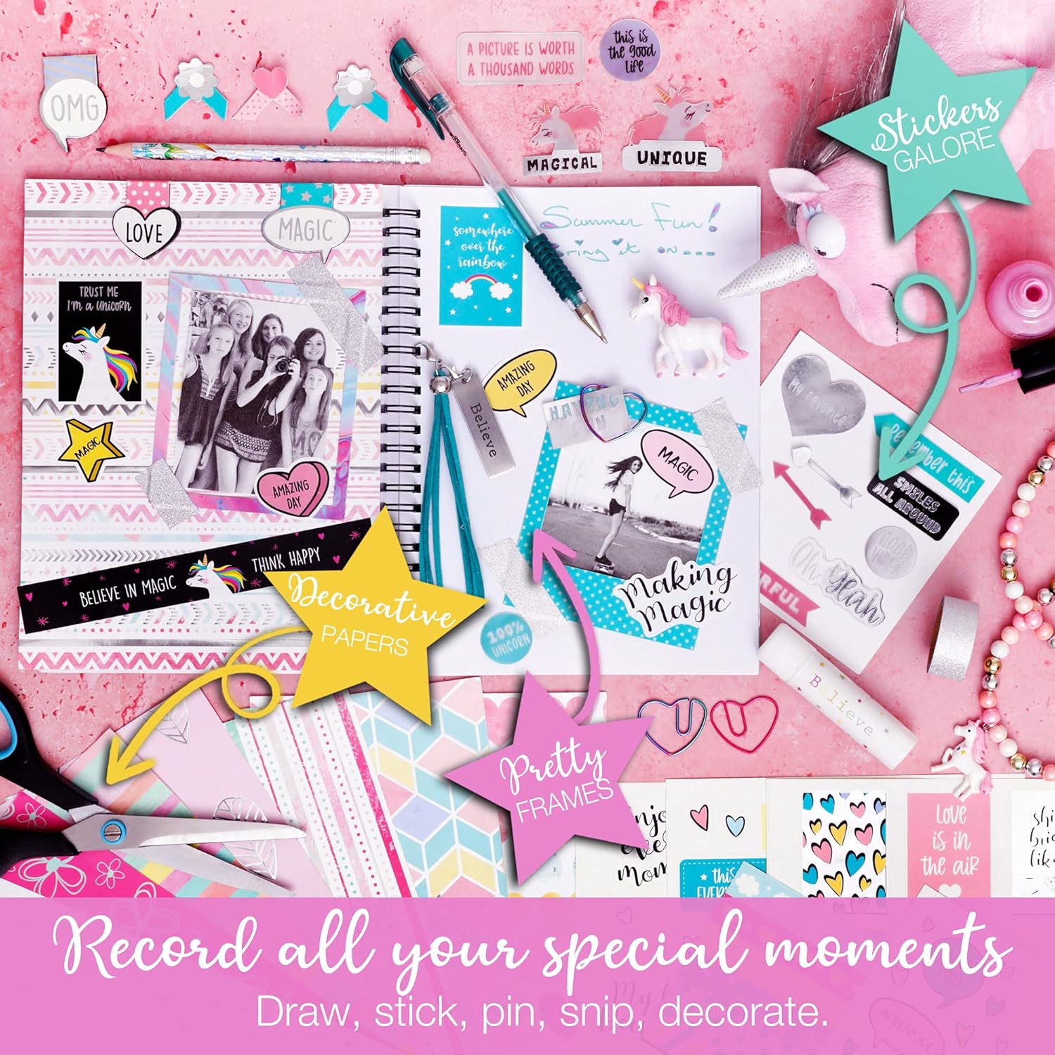 Amitie Lane Unicorn Creative Journaling Set