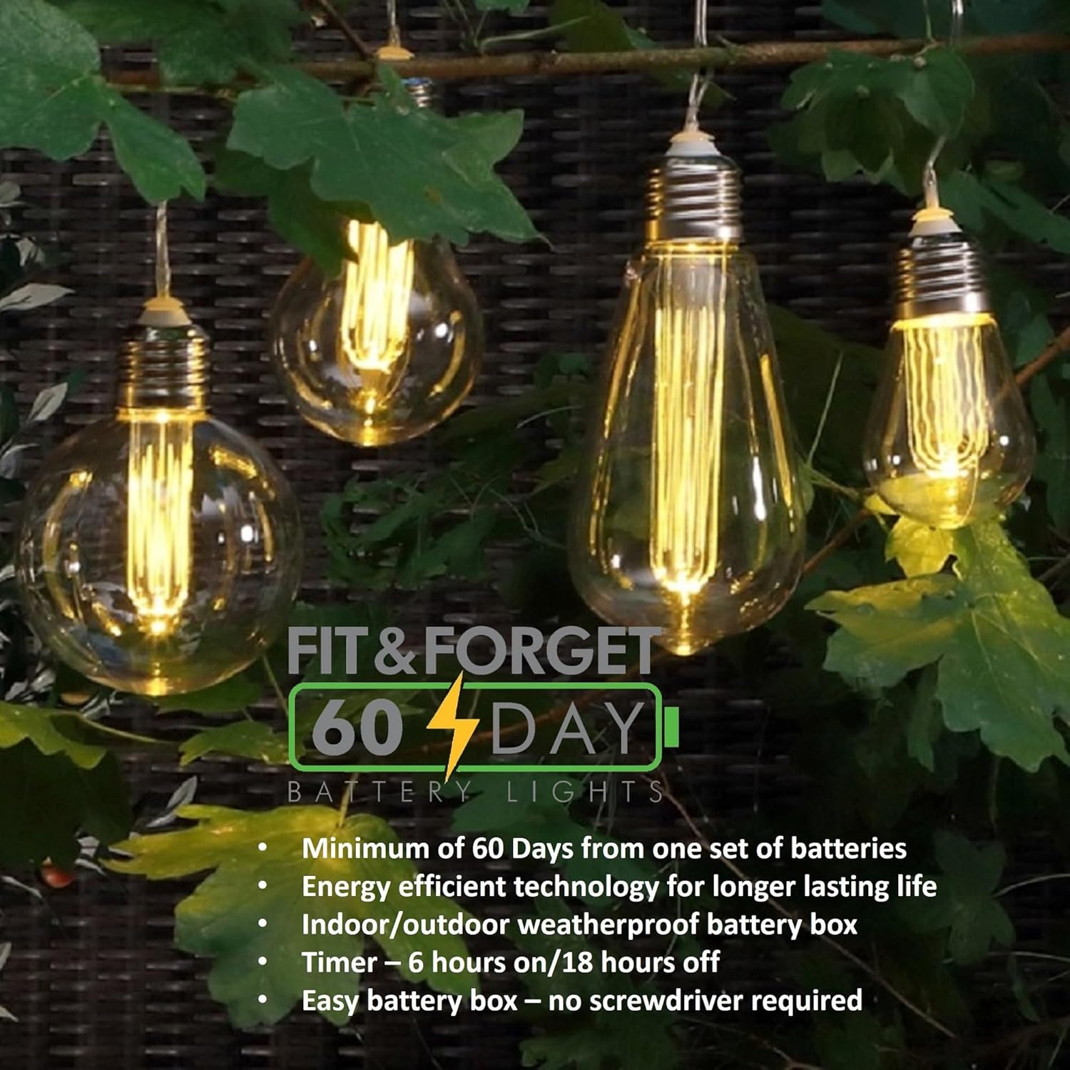 Noma Battery Operated Percy Peacock Wall Light