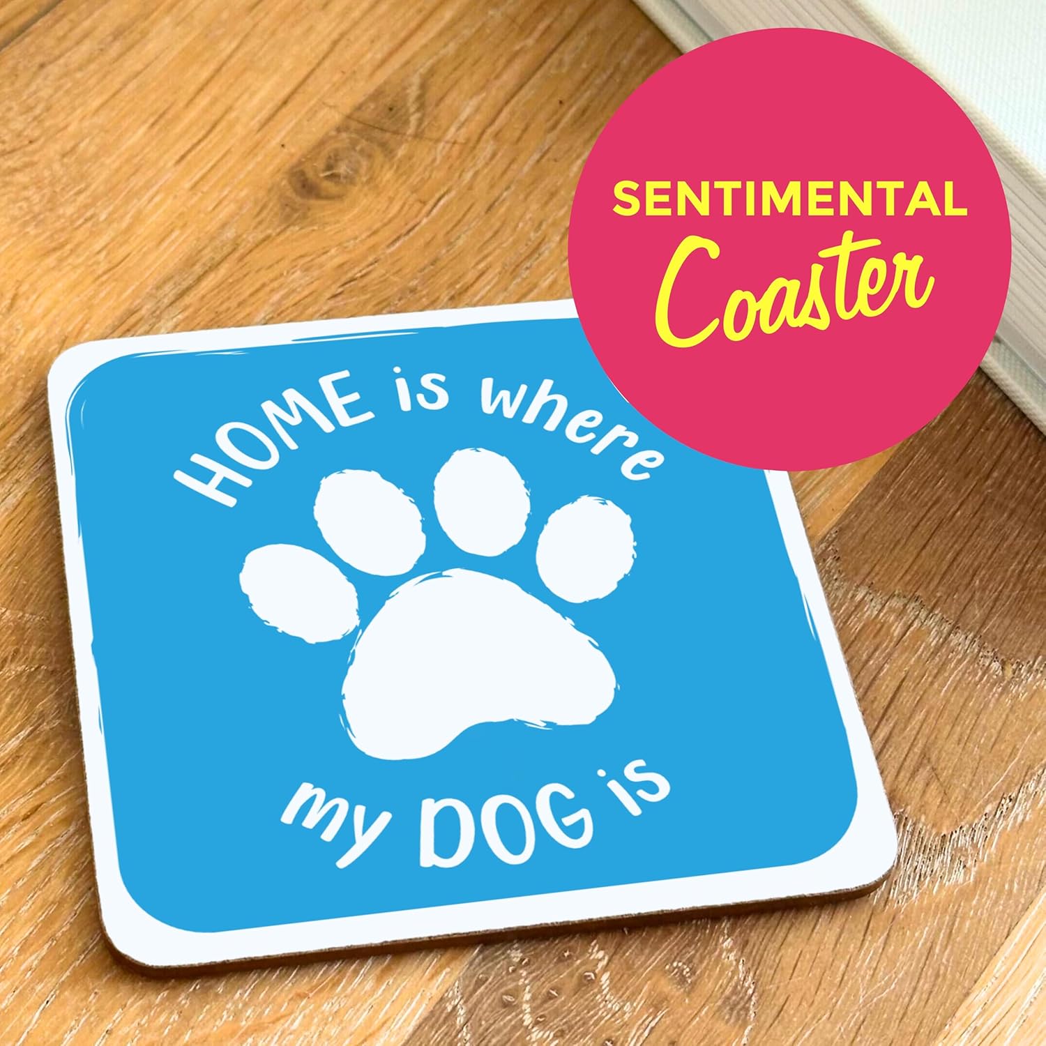 Love Mug®: Best Dog Dad Ever Mug, Coaster and Spoon Gift Set