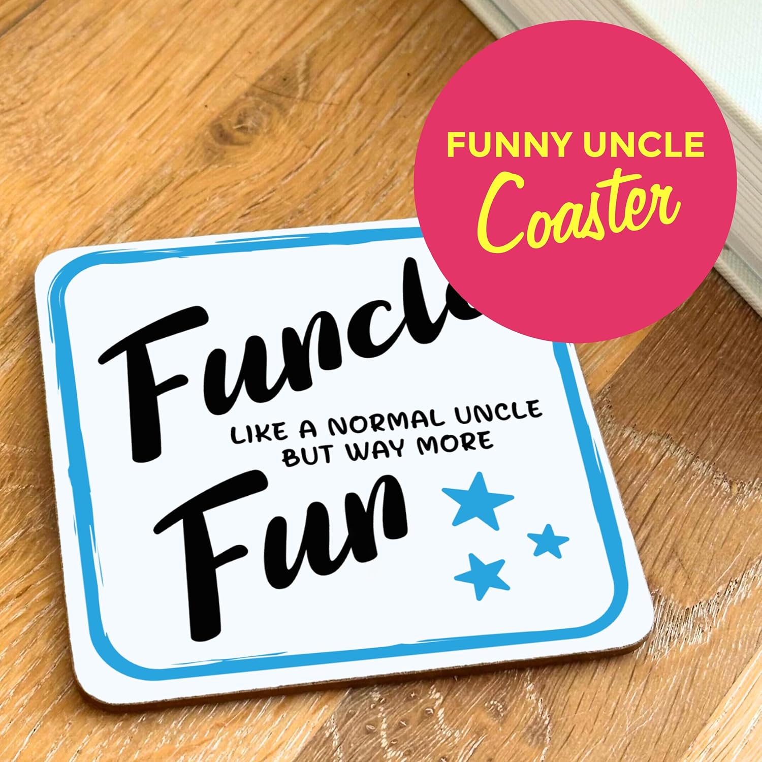 Love Mug®: World's Best Uncle Mug, Coaster and Spoon Gift Set