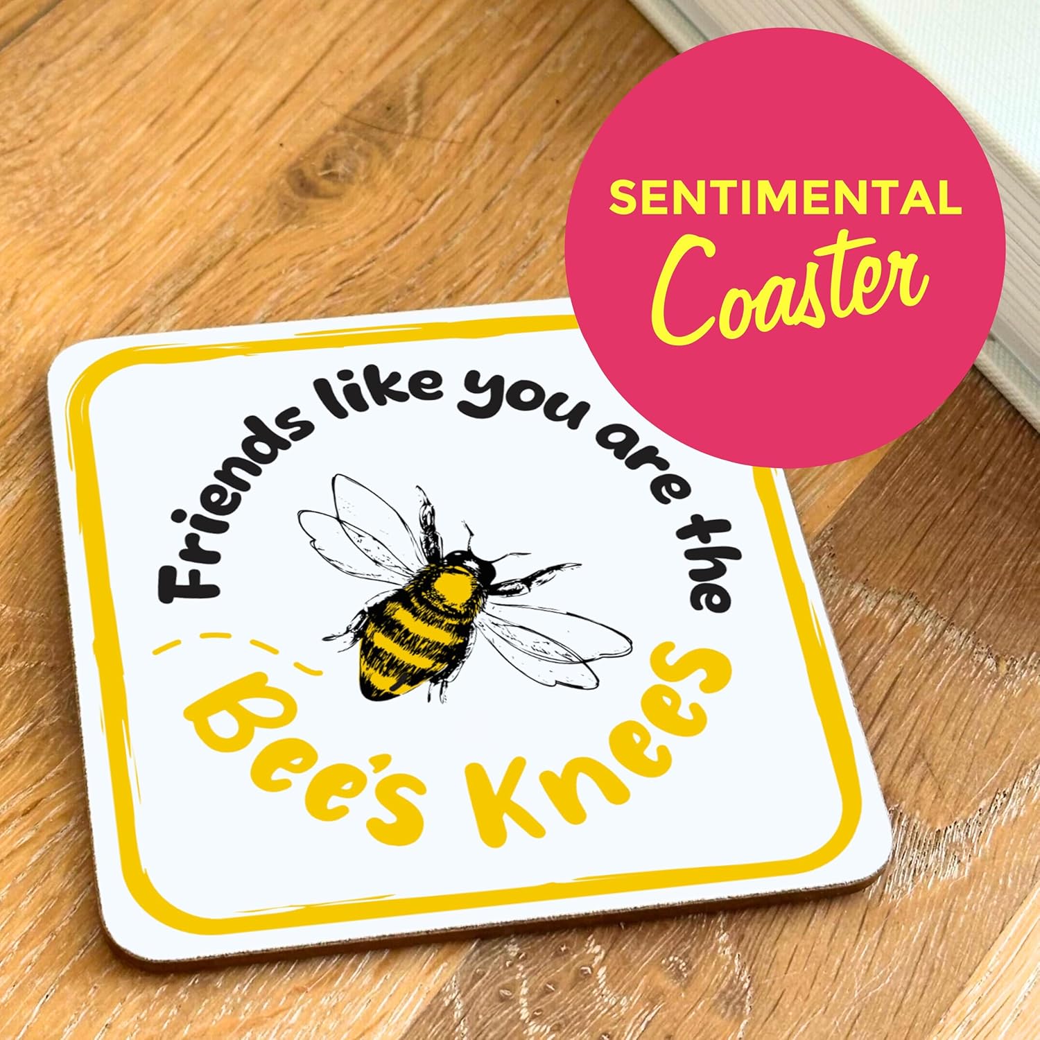 Love Mug®: Thanks for Bee-ing an Amazing Friend Mug, Coaster and Spoon Gift Set