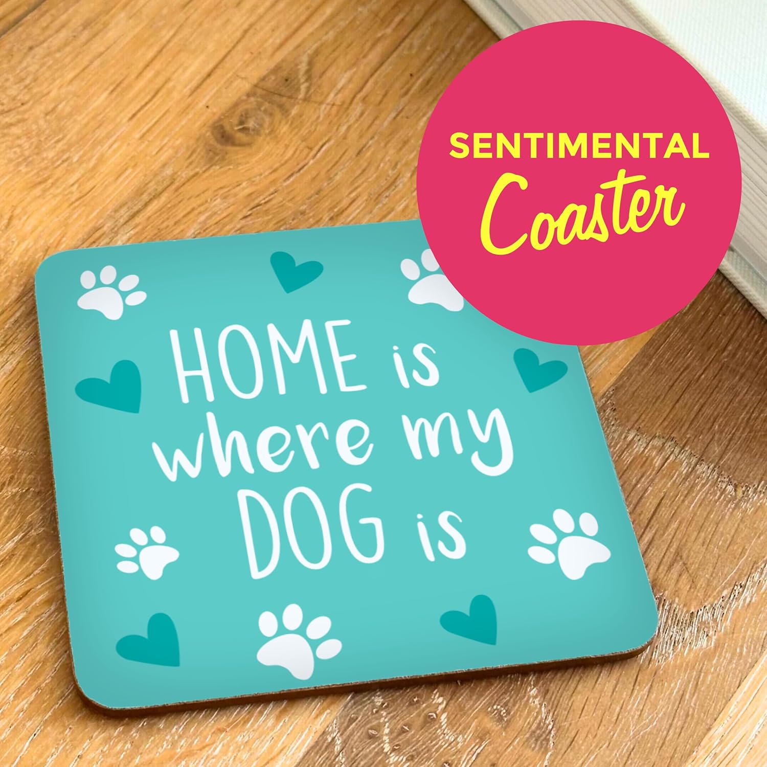 Love Mug®: Best Dog Mum Ever Mug, Coaster and Spoon Gift Set