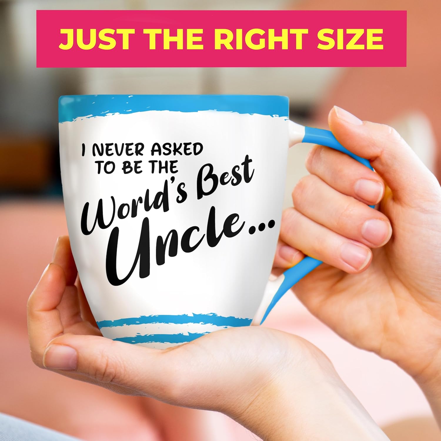 Love Mug®: World's Best Uncle Mug, Coaster and Spoon Gift Set