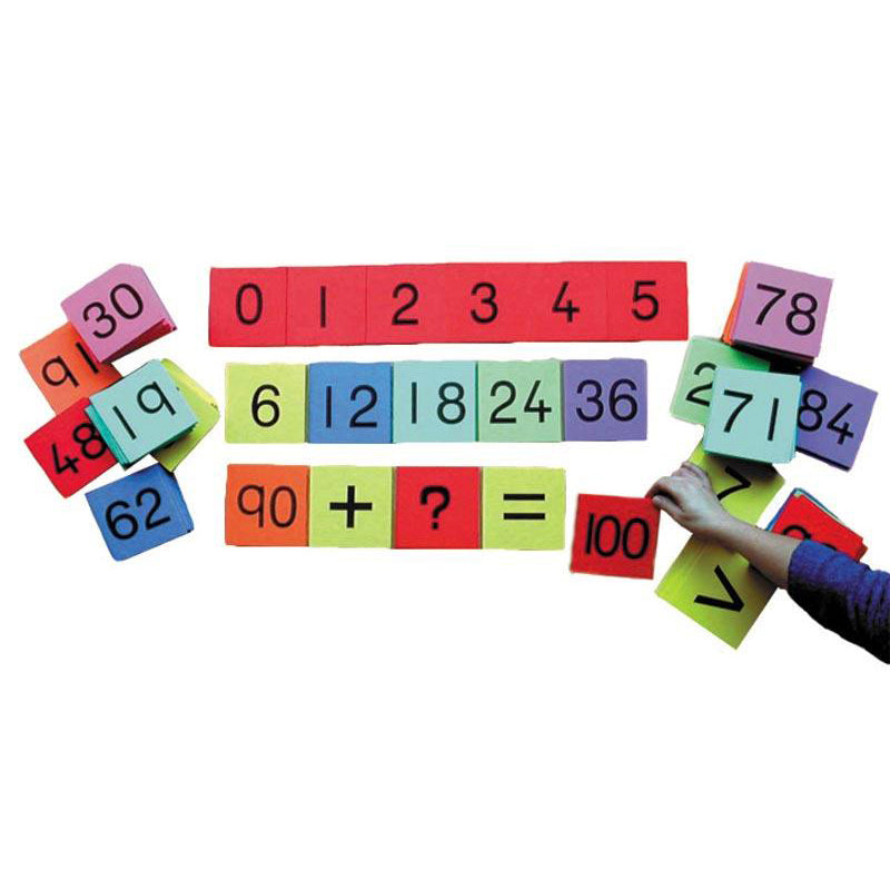 0-100 Foam Tile Maths Floor Set