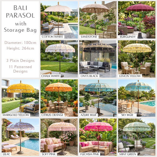 LUMA Handcrafted Bali Parasols