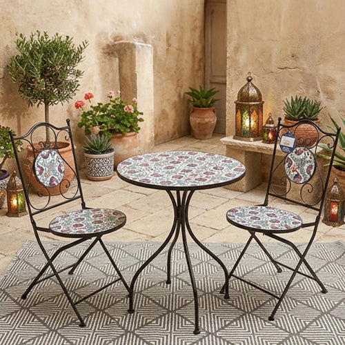 2 Seater Mosaic Bistro Sets - Various Designs