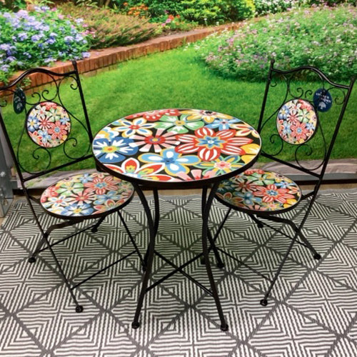 2 Seater Mosaic Bistro Sets - Various Designs