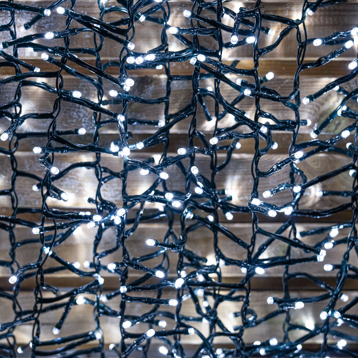1320 Ultrabrite Indoor / Outdoor Multifunction Low Voltage LED String CLUSTER Lights - mains powered
