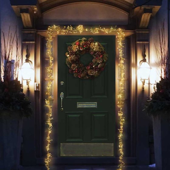 Three Kings 880 LED Door Cluster Lights - Warm White