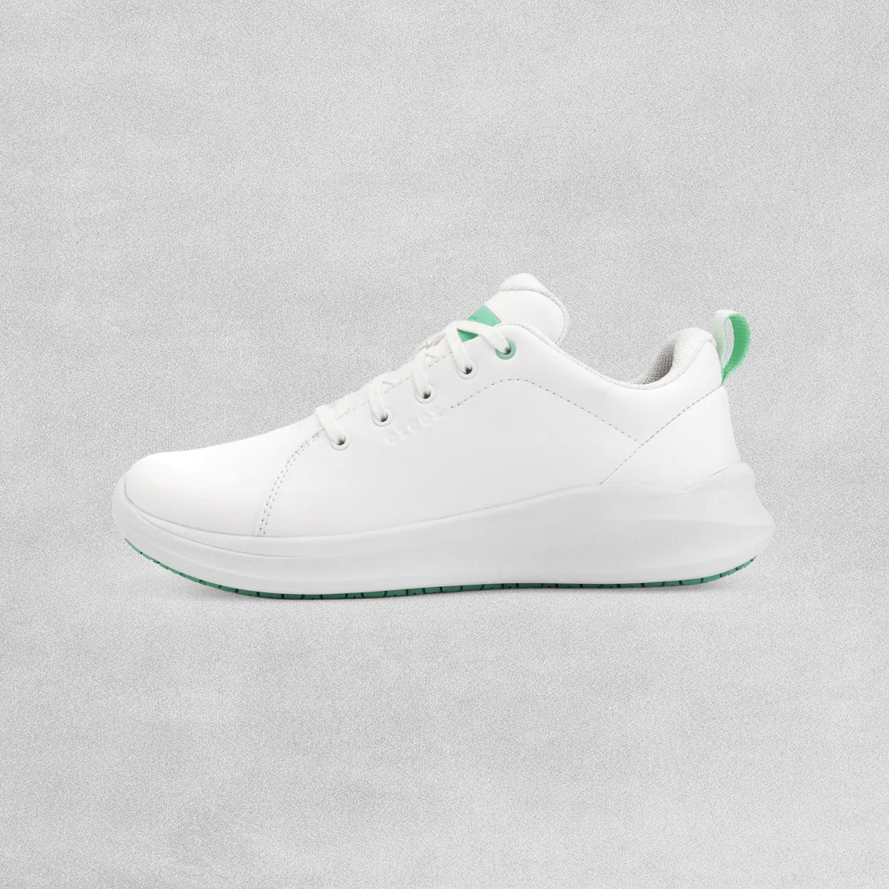 ezeez 24/7 Comfort Ladies Workwear Trainer Coco Spearmint - White