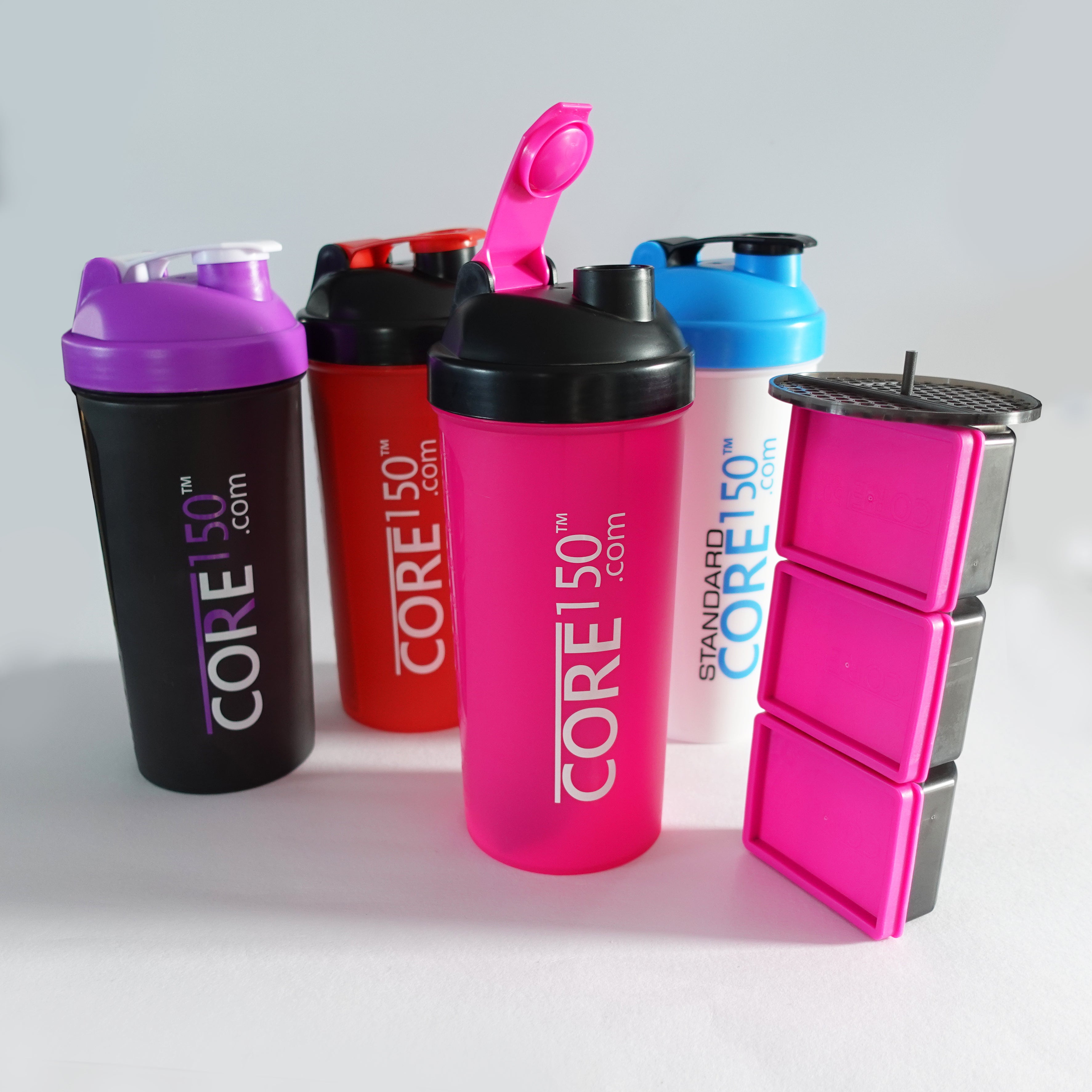 Core 150™ Attitude Shaker Gym Fitness Protein Bottle