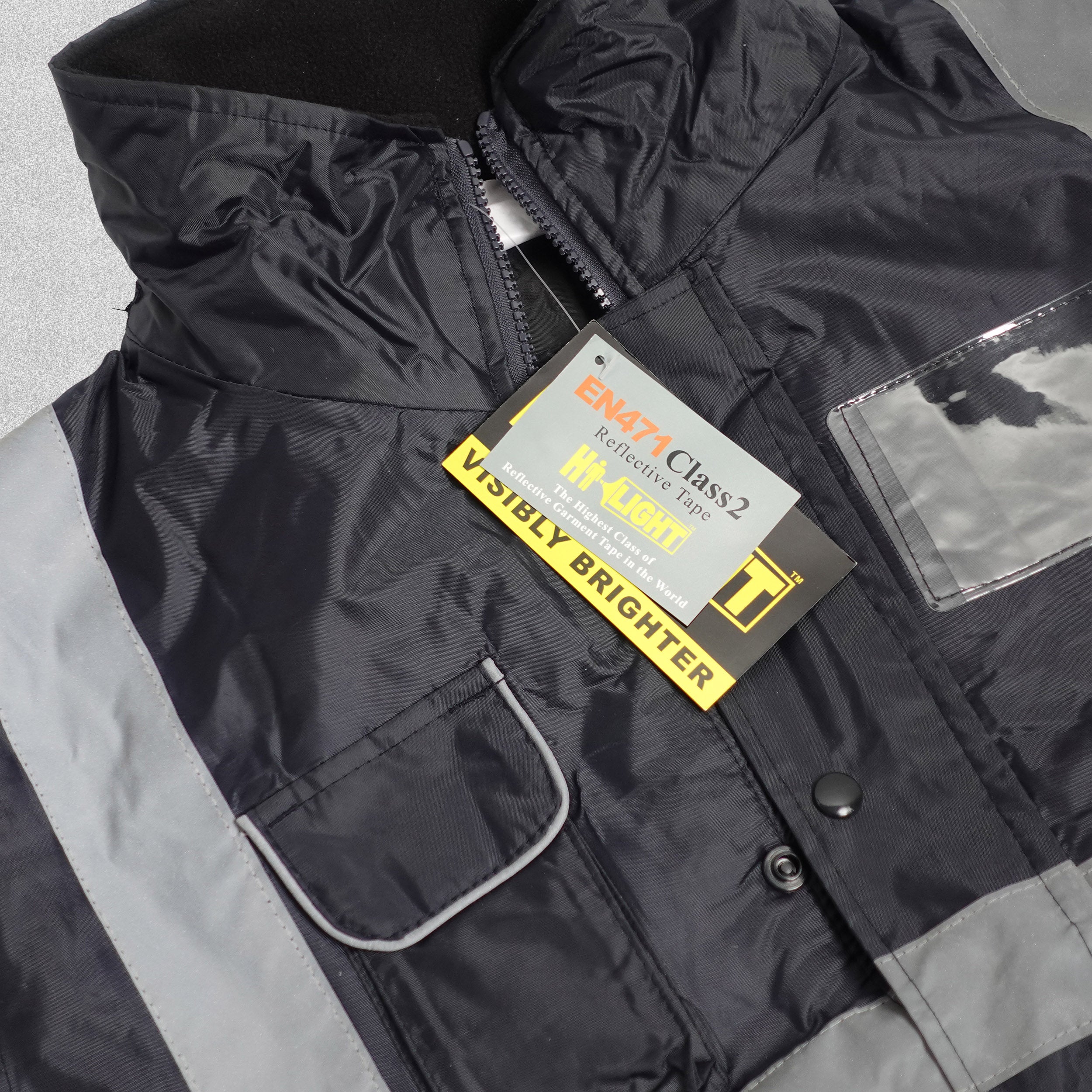 Hi Light Visibly Brighter Navy Bomber Jacket,  Medium, 2XL , 3XL