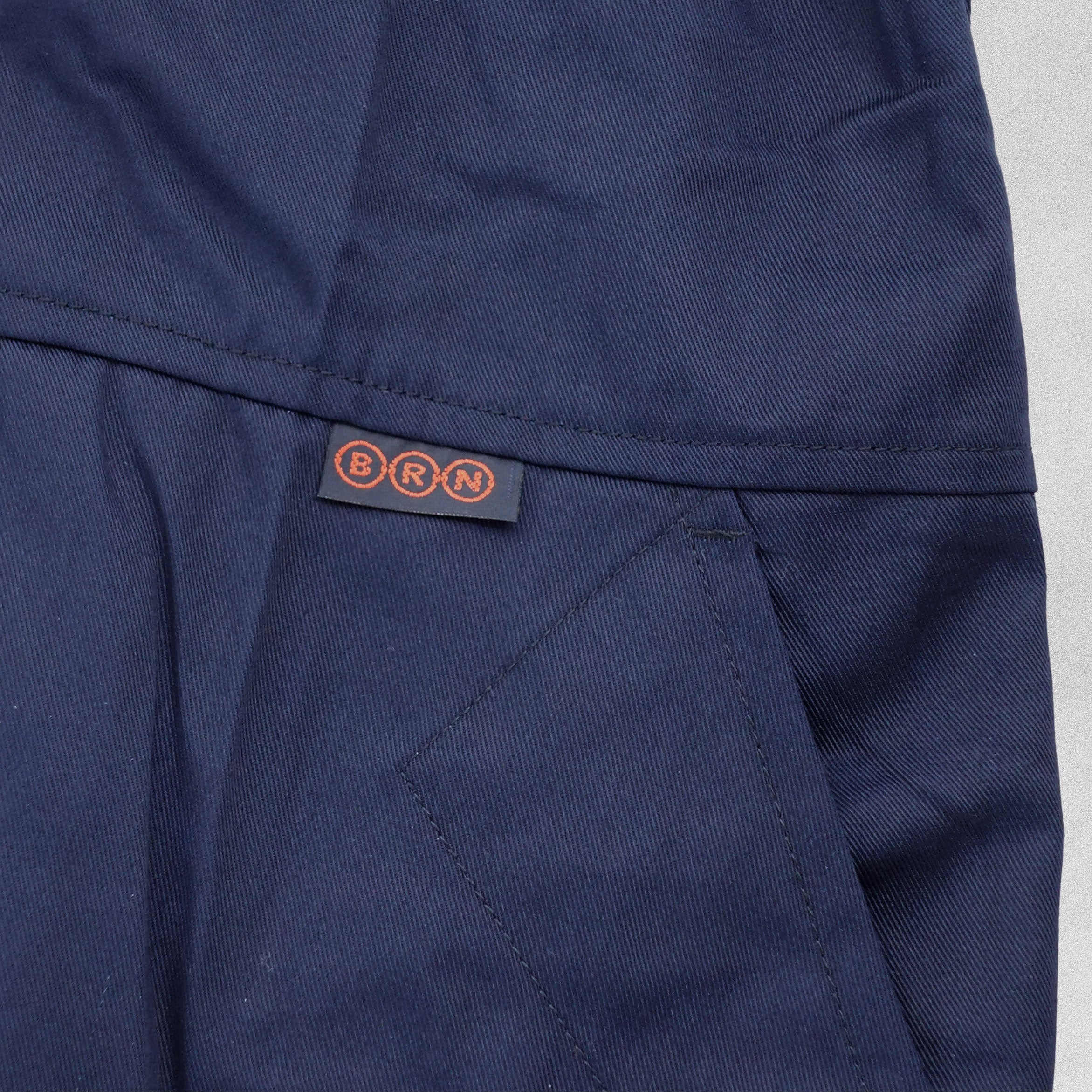 Full Length Overalls - Navy - 2XL