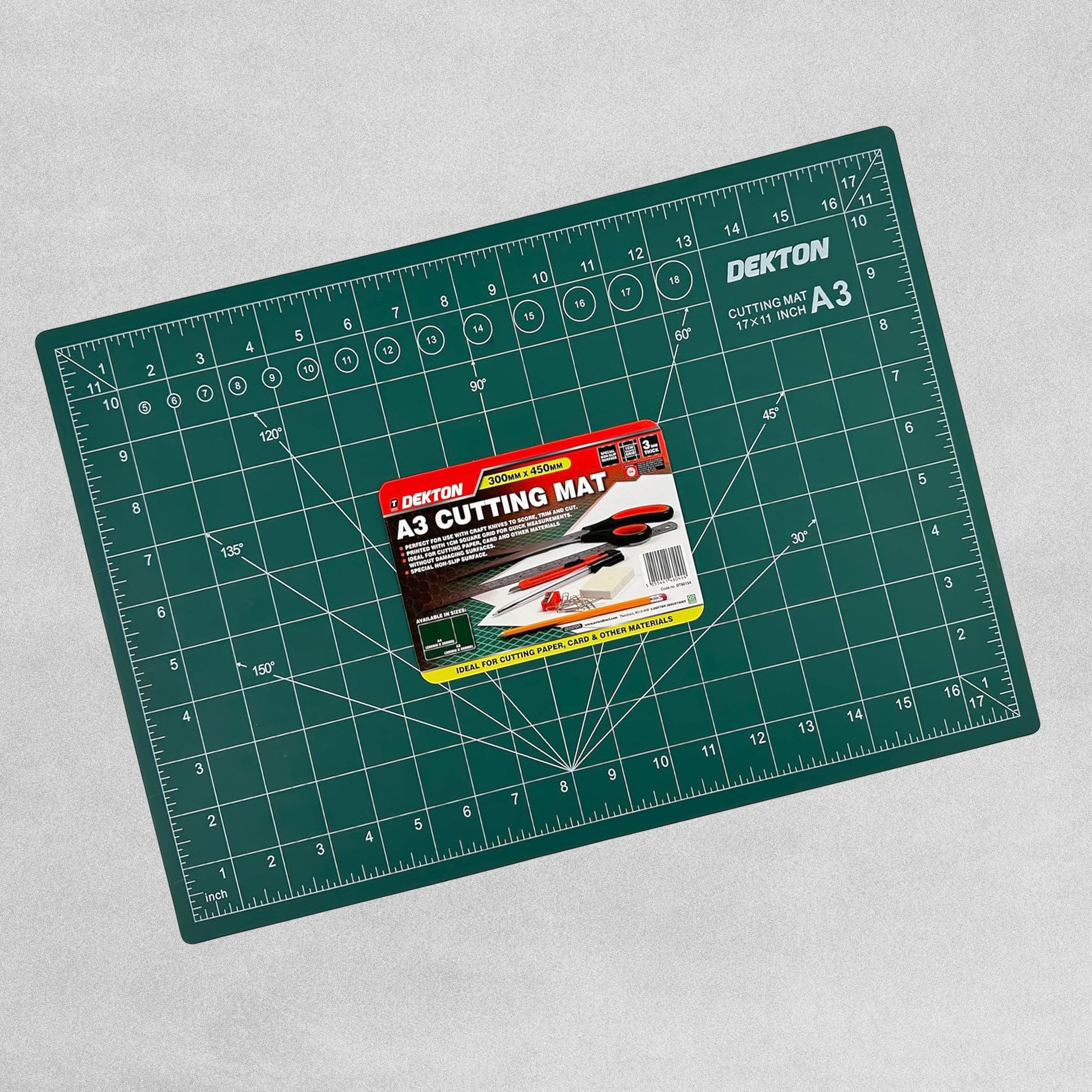 Dekton A3 Cutting Mat Green 300 x 450mm