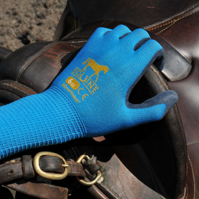 Towa Equine Gloves 357  Aqua Various sizes