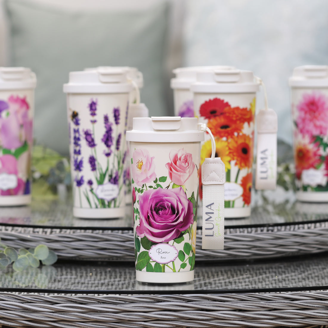 Luma Secret Garden Tumbler 500ml - Flowers