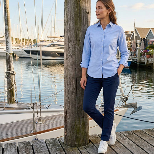 Gill Long Sleeve Crew Shirt - Womens