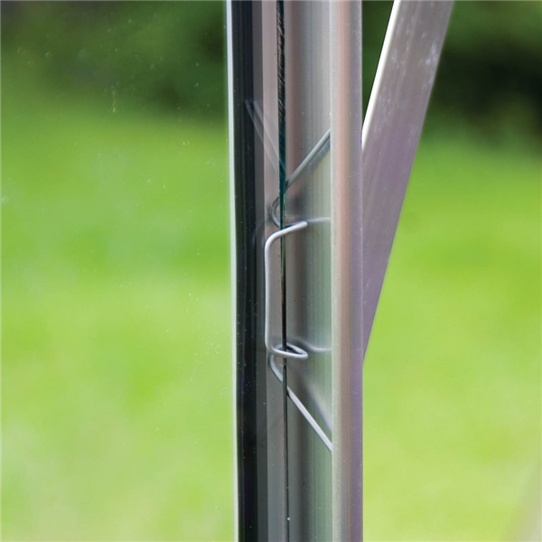 The Good Life Greenhouse 'W' Glazing Clips - 25pcs
