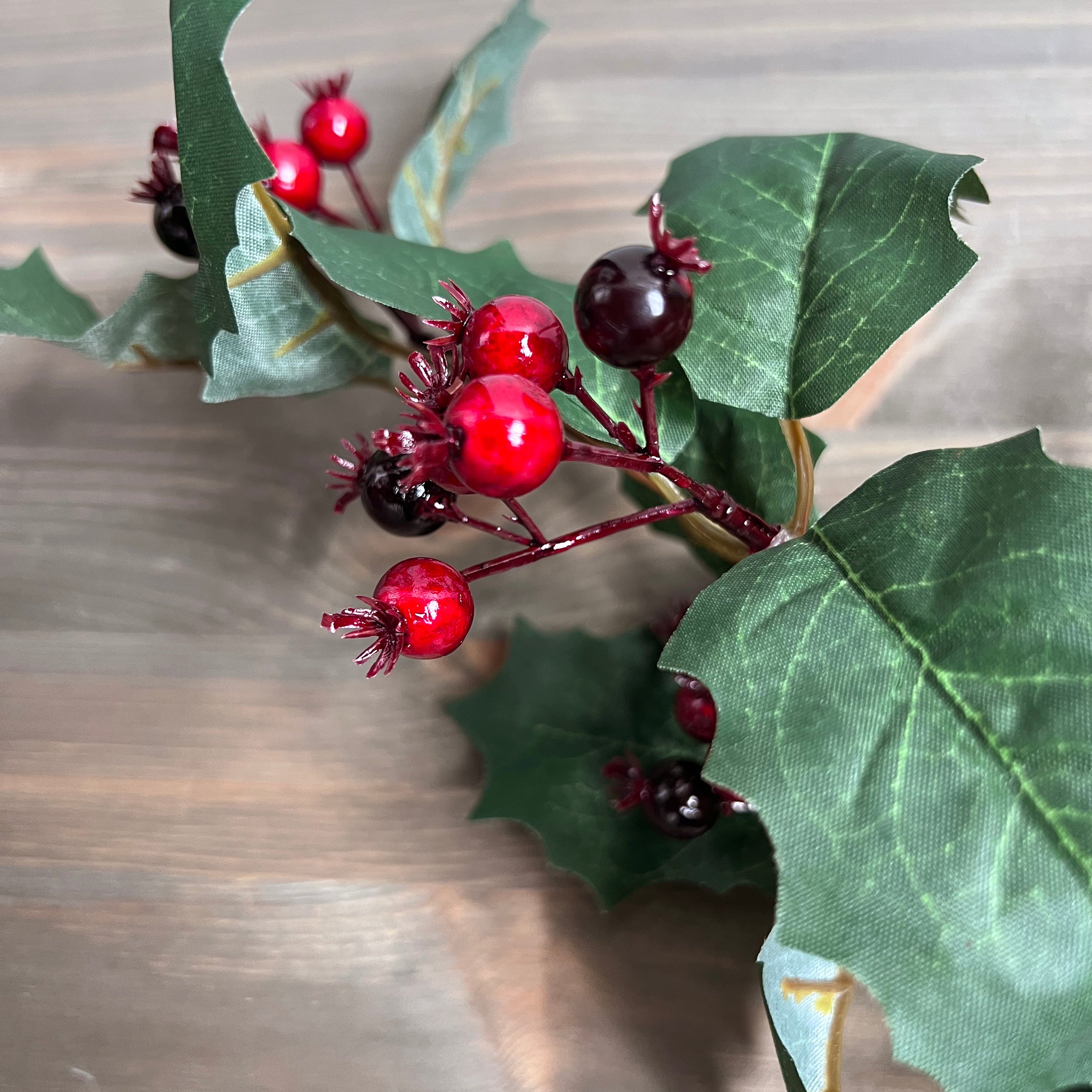 Large Holly Spray - 50cm