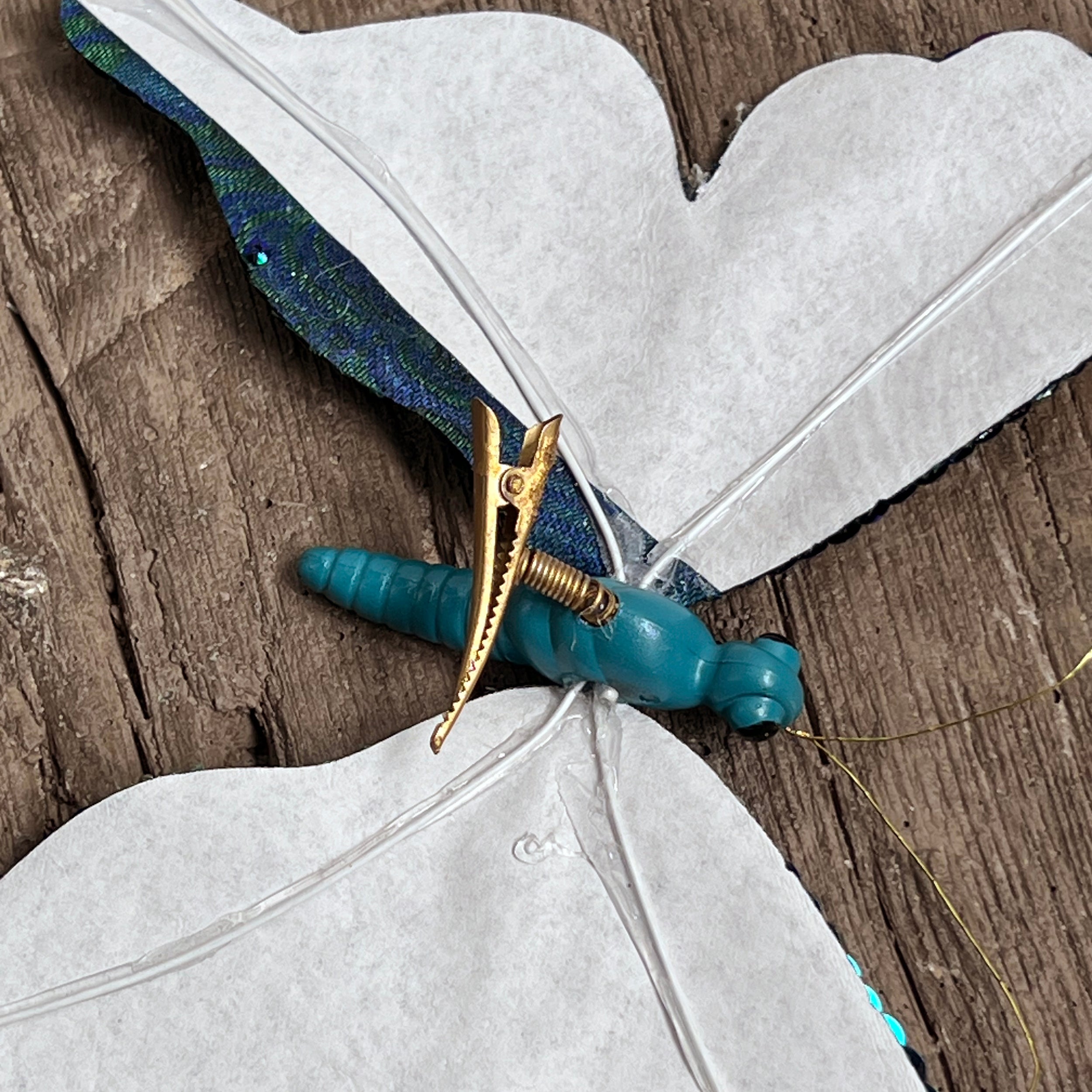 Enchanted Sequin Clip Butterfly