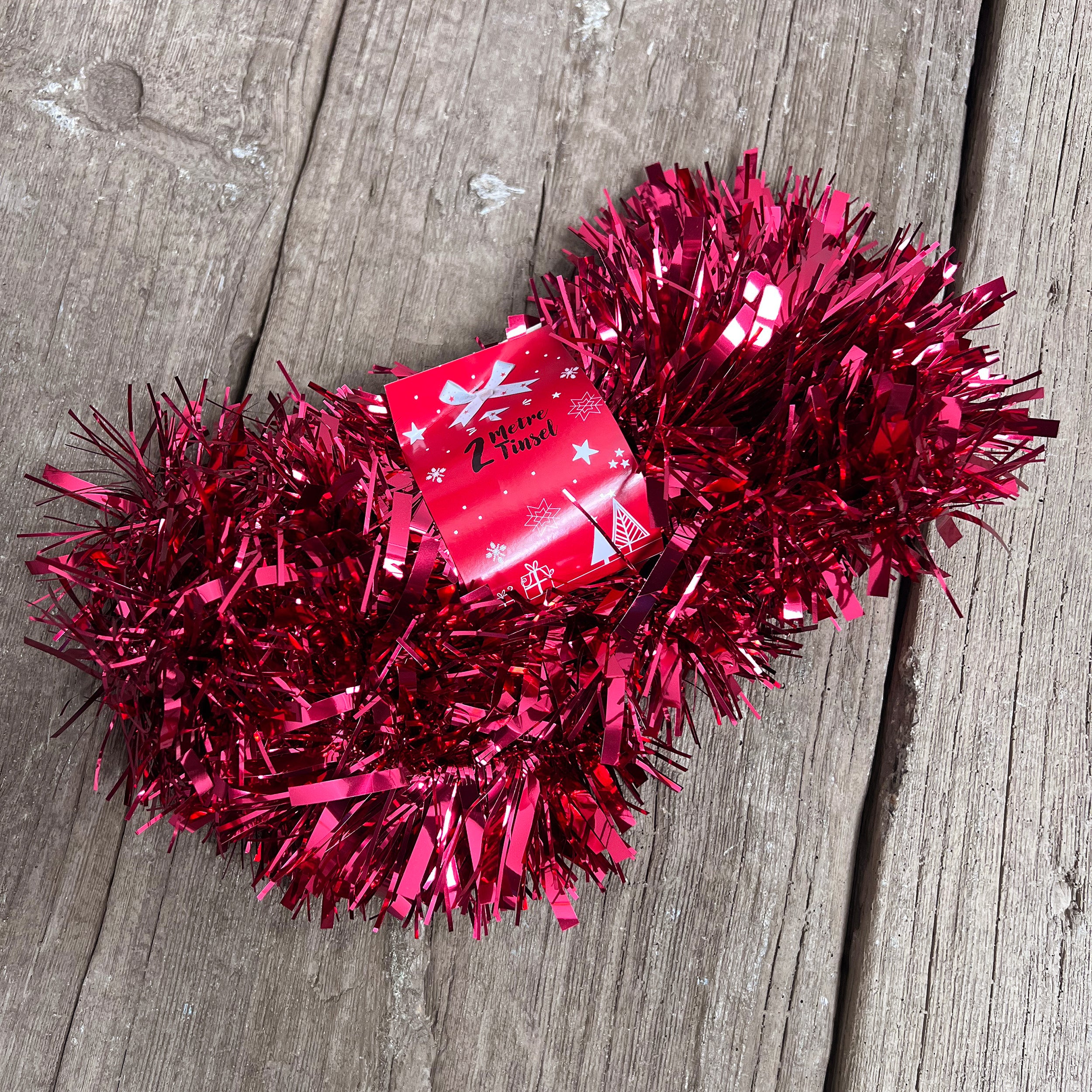 Christmas Tinsel 2 Metre