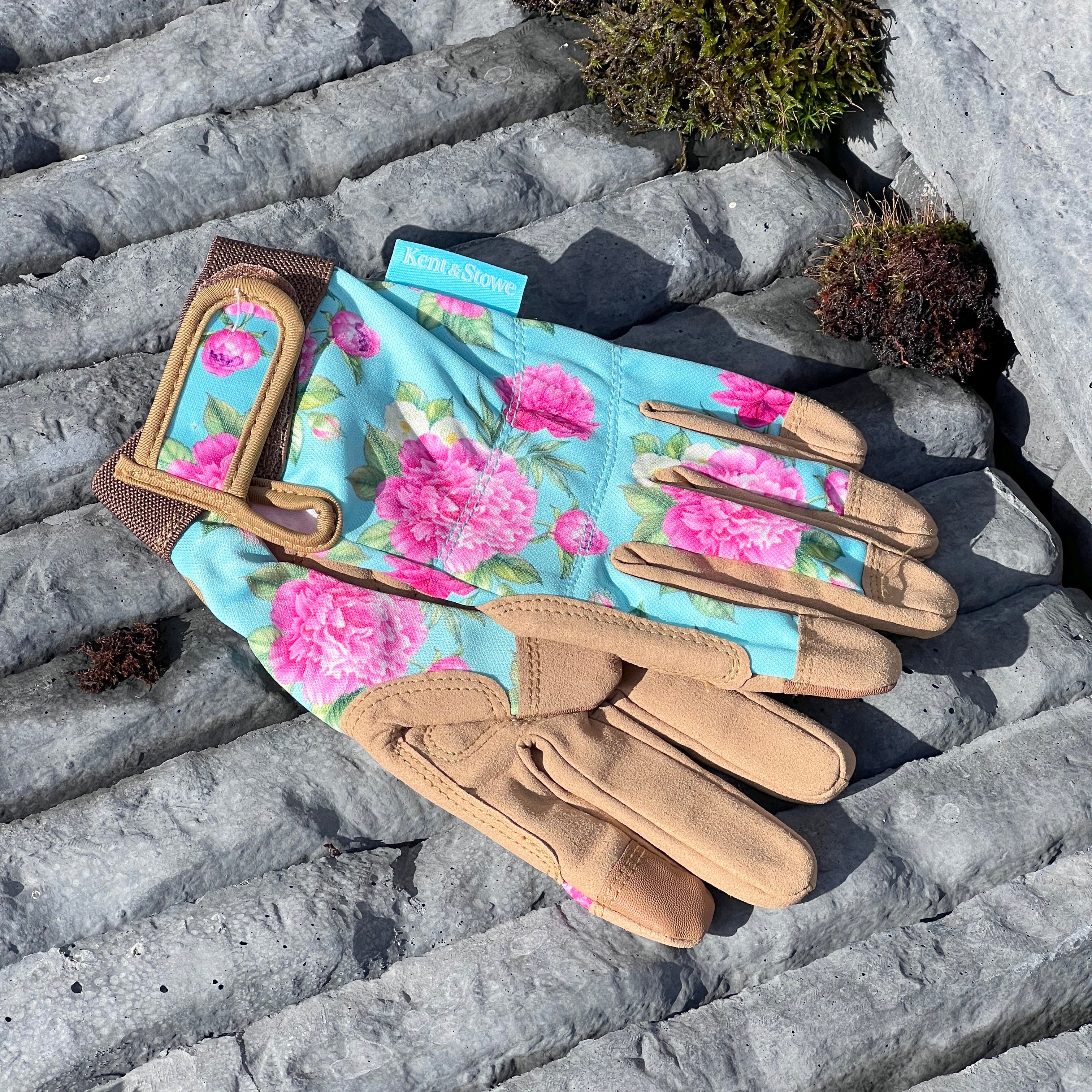 Premium Comfort Gloves  Kent & Stowe Rose Design - small