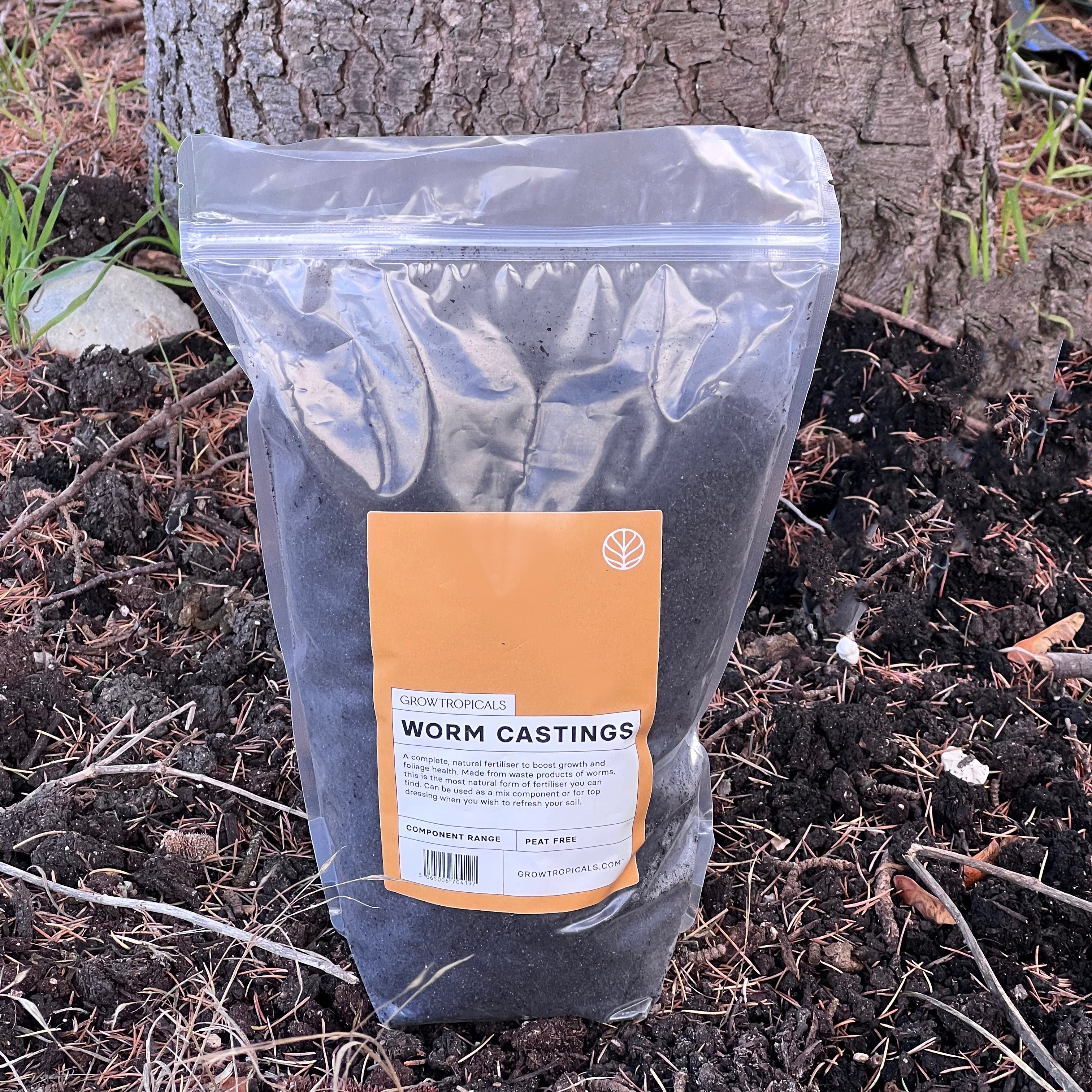 GrowTropicals Worm Castings  2.5 L