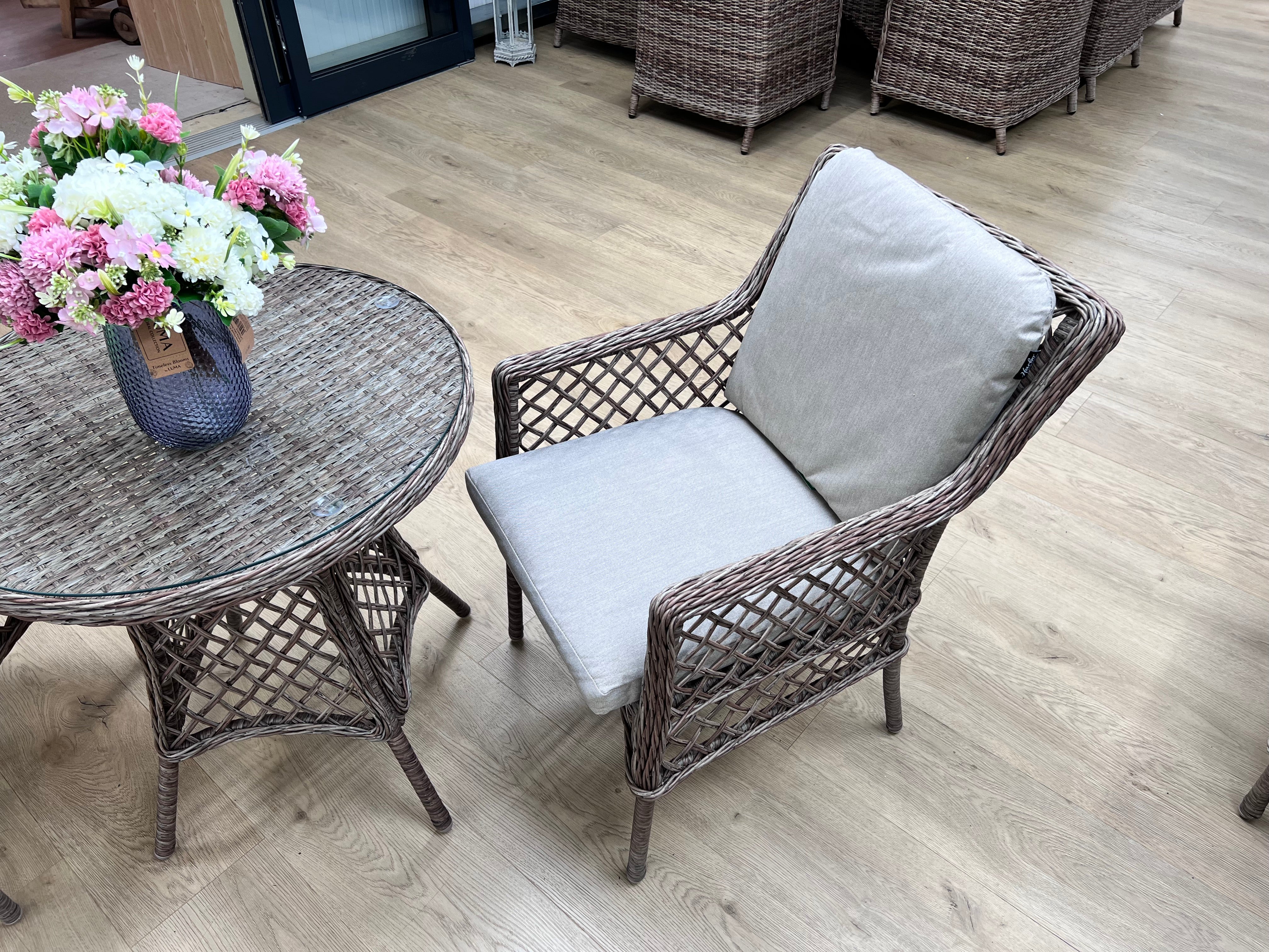 Rose 2 Seat Dining Bistro Set