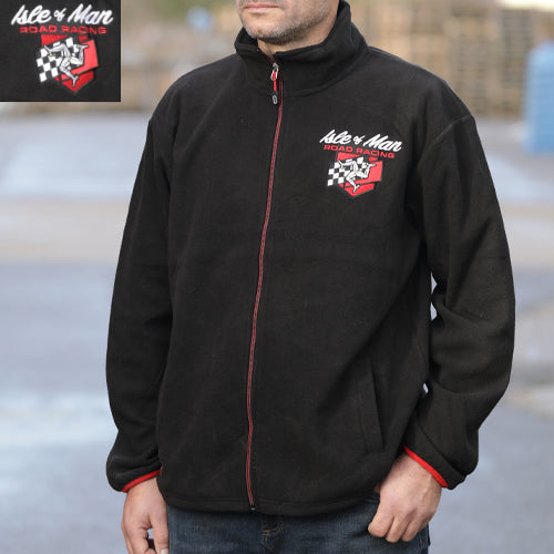 Official Isle of Man Race Lightweight Zip Up Fleece