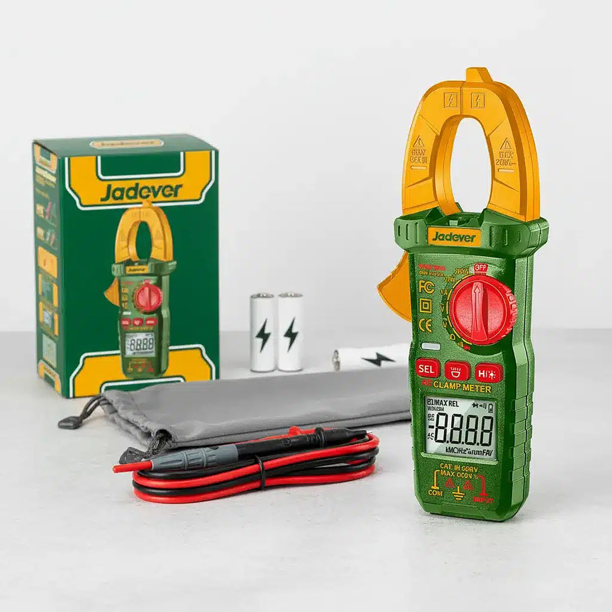 Jadever Digital AC 600A Digital Clamp Meter - JDDM8601