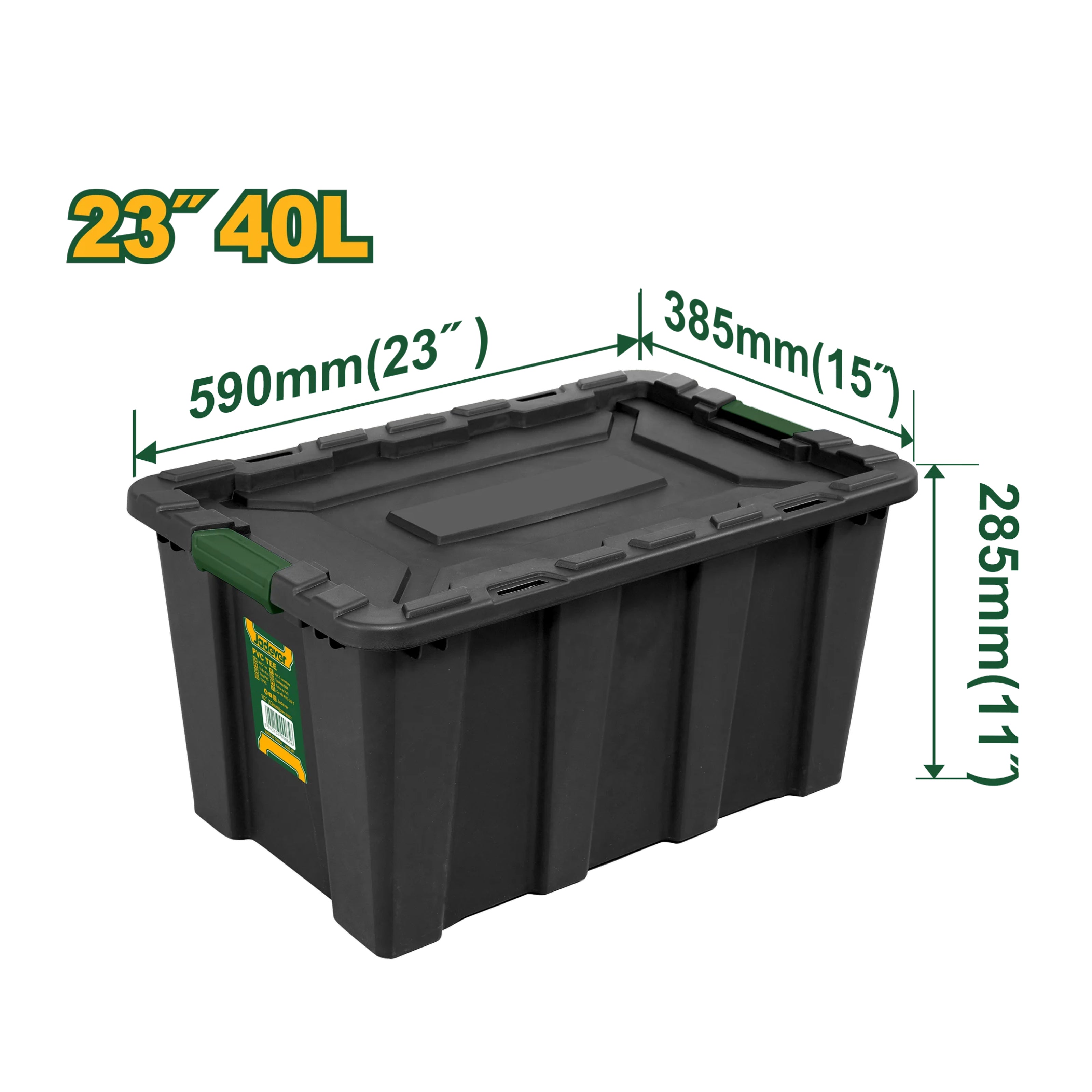 Jadever Plastic Storage Container - Various Sizes Available