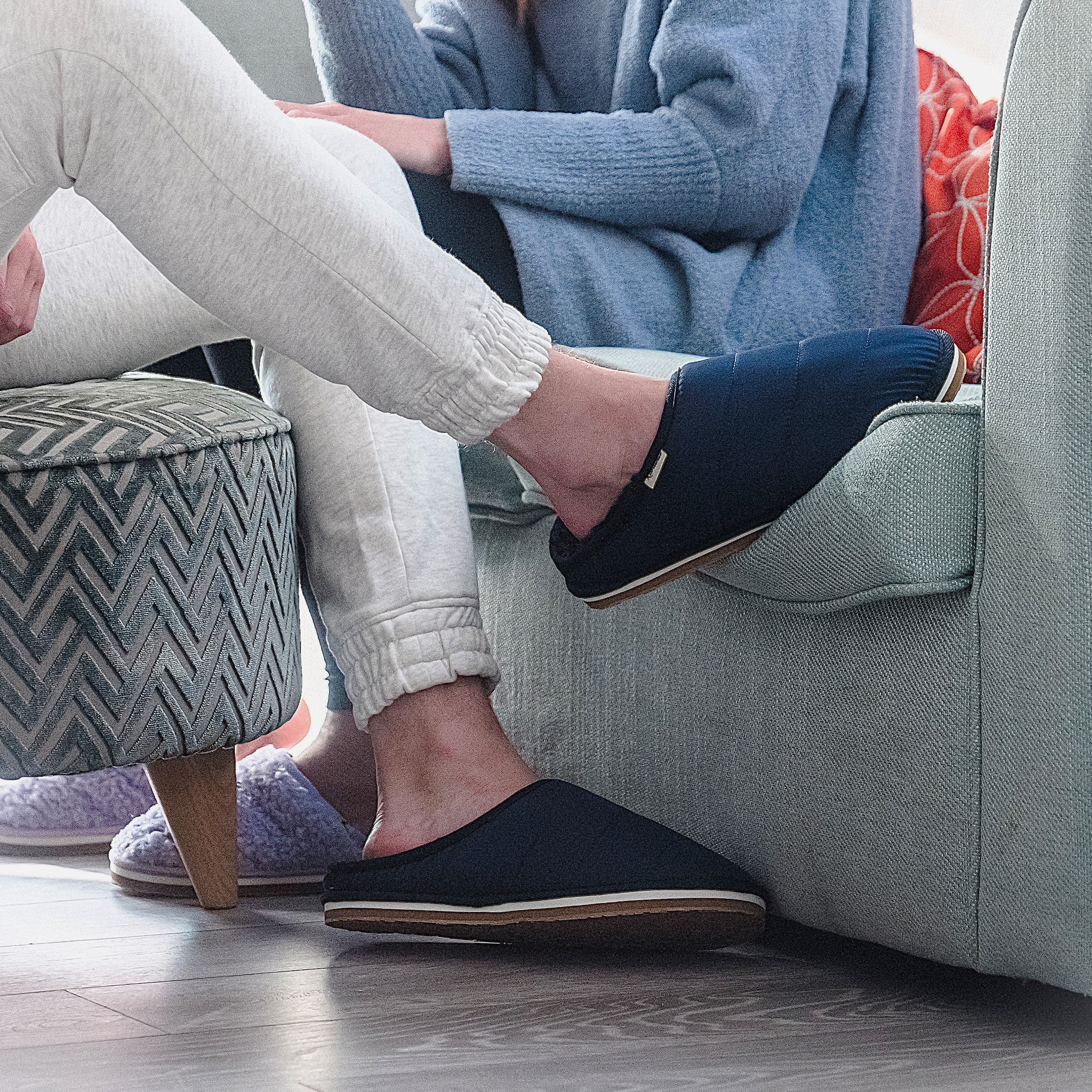 Kalipa Men's Slippers - Navy