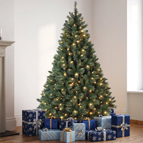Luma Pre-Lit 7ft Green Spruce Artificial Tree