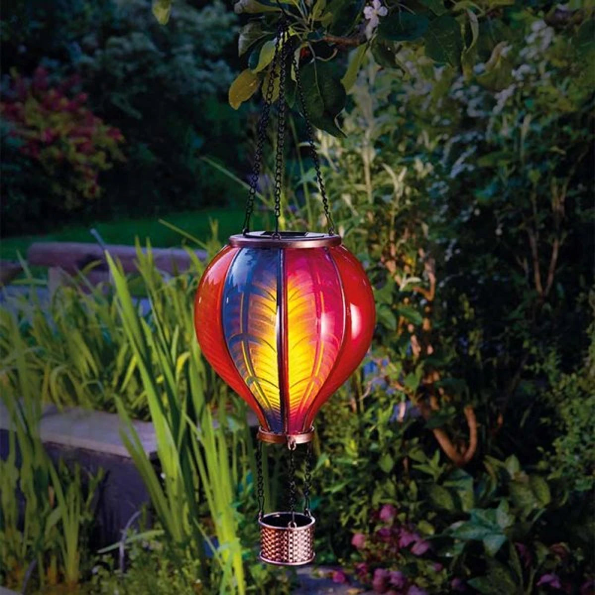 Smart Garden Solar Powered Rainbow Flaming Balloon - 2 Sizes