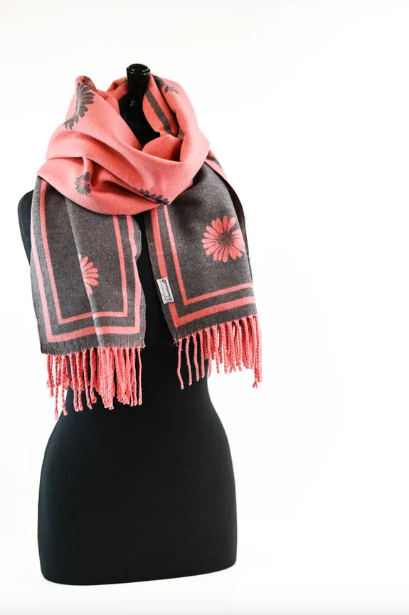 Weavermill Boxed Winter Scarf "Aster" - Various Colours